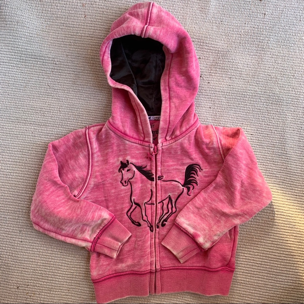 Cowgirl Hardware Toddler Zip up